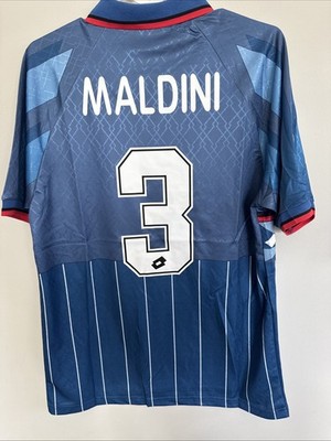 AC Milan Home Jersey 95-96 Maldini Size L | eBay