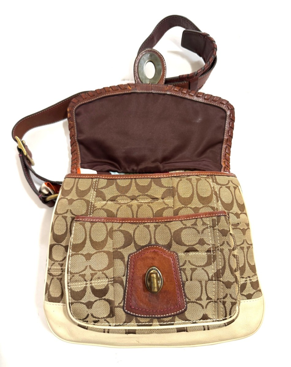 RARE Y2K Coach Vtg Ltd Ed 65th Anniversary Legacy Hippie Crossbody