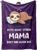 Muttertagsgeschenk, Mama Geschenk Kuscheldecke, Weiche SpaßIge Nickerchendecke