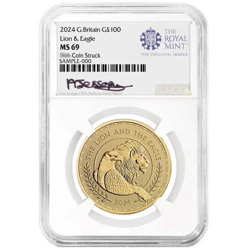 2024 Gold Britannia 1 oz — photo from the most recent tracked eBay sale