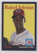 2019 Topps Archives 1958 Design Purple 147/175 Raisel Iglesias #40 6f5