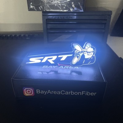   SRT Scat Pack Front Grill Badge Emblem Led RGBw Bluetooth Controlled   