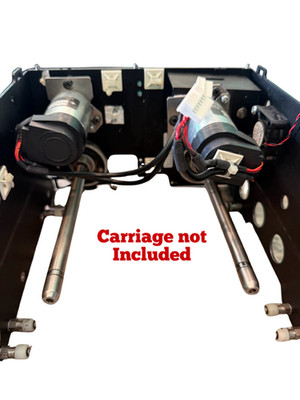 OEM Summa DC4 Ribbon Drive Motor Assembly Pair Hansen Motors Spindles Belts