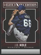 J.B. Kole #88 2014 Panini Elite Extra Edition Milwaukee Brewers