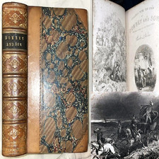 1848 DOMBEY AND SON CHARLES DICKENS 1ST EDITION LEATHER 40 PHIZ ILLUS SOCIAL ENG