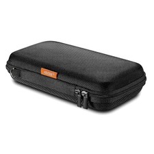 Black Hard EVA Protective Case - Lightweight Portable Carrying Bag with Pocket