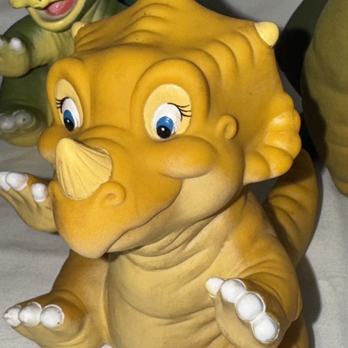 VINTAGE The LAND BEFORE TIME Figures Hand Puppets 1988 Pizza Hut Set Of 5 Spike - 第 9/12 張圖片