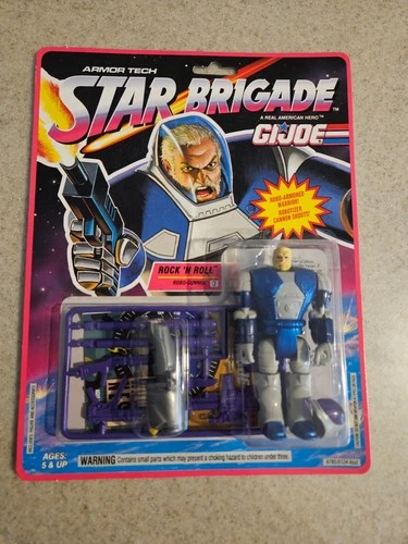 G.I.Joe Star Brigade ROCK 'N ROLL Action Figure New/Sealed Vintage 1993 Hasbro