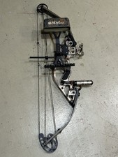 Hoyt PowerTec II 2 Compound Bow RH Camo Hunting Archery w/ Sight Rest 60-70lb