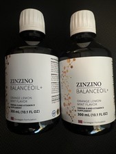 2x Zinzino Balance Oil Orange Lemon Mint Exp 6/2028 - New/Sealed  Lot of 2 