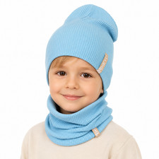 Beanie Schal Set Kinder Schlauchschal Mütze ...