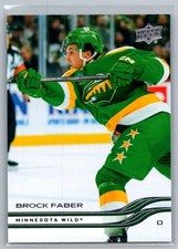 2025-26 Upper Deck Series 2 Brock Faber #334 MInnesota Wild