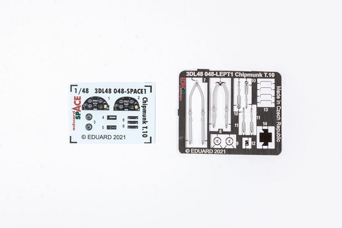 Eduard Accessories 3DL48048 - 1:48 Chipmunk T.10 Space For Airfix - New