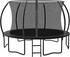 Trampoline 12FT 14FT Enclosure Net Outdoor Jump for Kids and Adults round ASTM A