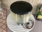MCM Welch Air Flight Circulator Circular Floor Fan Bakelite Lucite Nice Works — photo 1