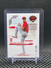 Chase Burns RC 2025 Prospect Edition Prospect Ticket - Red #21/299 - #170 Reds