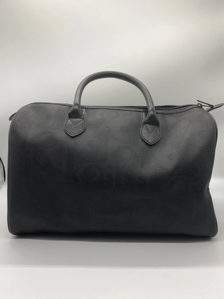 Подлинная кожаная мини-сумка Boston Christian Dior Trotter - Изображение 2 из 4