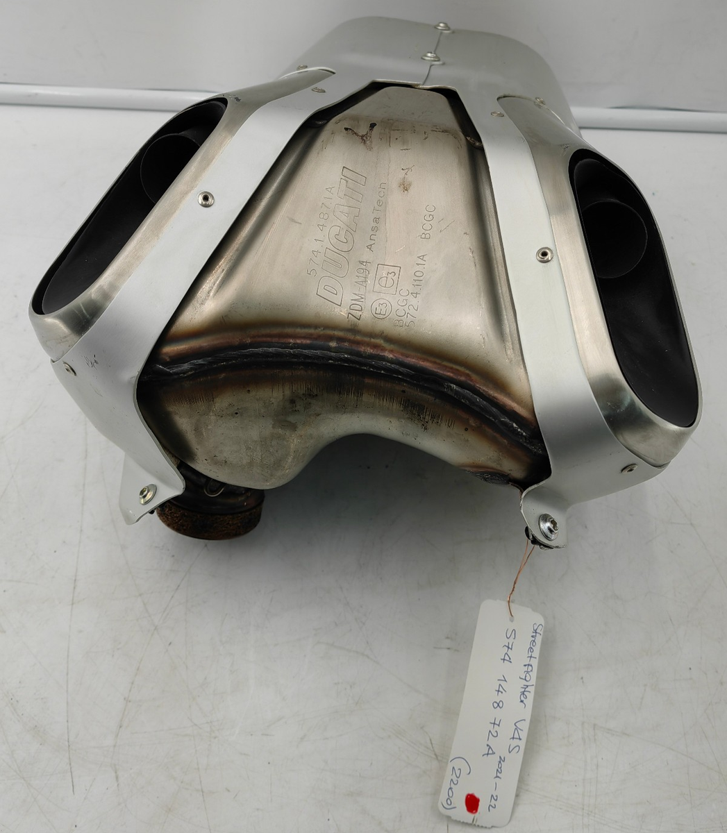 Ducati Panigale, Streetfighter V4, S Exhaust Silencer 57414872A | eBay
