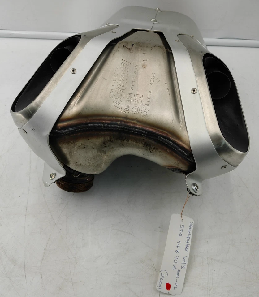 Silenciador de escape Ducati Panigale, Streetfighter V4, S 57414703A Foto 2 de 4