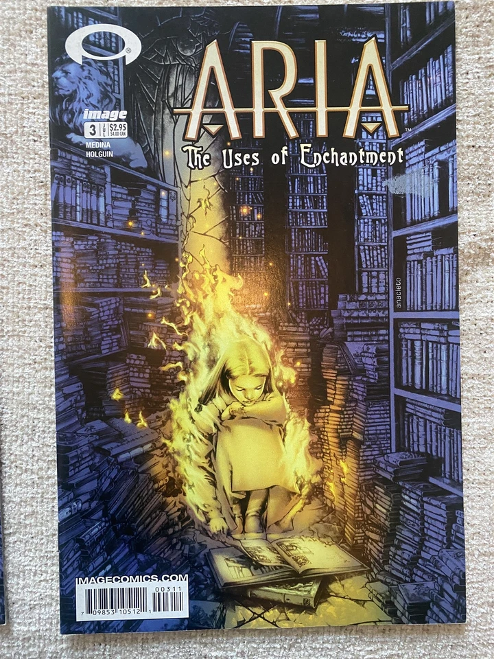 ARIA : THE USES OF ENCHANTMENT #3 Brian Holguin Image Comics VF 2003