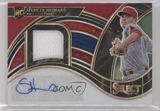 2021 Select Rookie Jersey Tri-Color Prizm 74/99 Spencer Howard Auto RC w5b