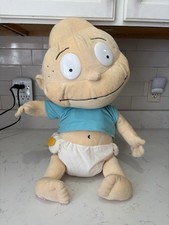 Vintage Rugrats Tommy Pickles Plush 25 Inches 2000 Viacom Nickelodeon