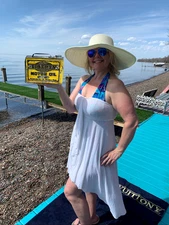 Vintage Early Rare Metal Liberty Square Motor People’s Oil Can Gas Bemidji Mn