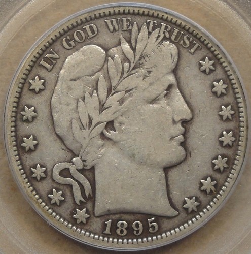 1895-S Barber Half Dollar 50c PCGS zertifiziert ss25