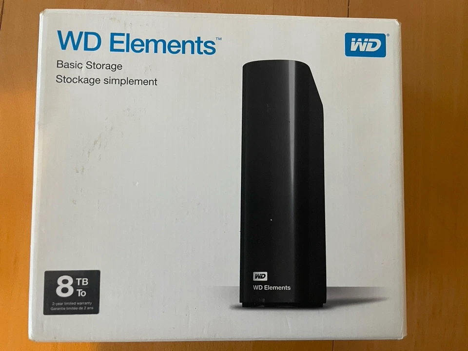 WD Elements 8TB schwarz, externe Festplatte, Western Digital