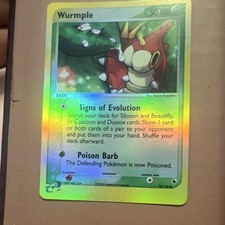 Wurmple EX Ruby & Sapphire 2003 English Reverse Holo Common 78/109 50 HP Basic on eBay