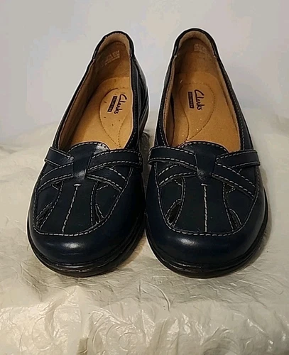 Scarpe mocassini donna Clarks The Evianna Prim blu taglia 5 5 slip on