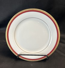 Charter Club GRAND BUFFET Classic Red Luncheon Plates set of 2 Plates.