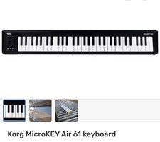 Korg microKEY Air 61-Key Bluetooth MIDI Contr...