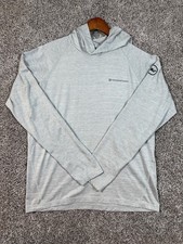 Vineyard Vines Performance Logo Long Sleeve Hooded Shirt, Mens S Active/Stretch