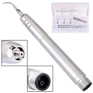 USA Dental Ultrasonic Air Perio Scaler Handpiece Hygienist 2-Holes With 3 Tips