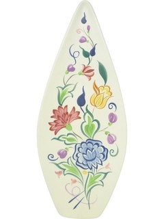 Poole Pottery Pattern 82 Delphis Spear Floral Ceramic Platter Hand Painted #F3