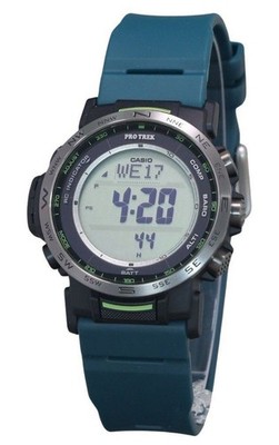 Casio Protrek Grey Dial Tough Solar Sports 100M Men's Watch PRW-35Y-3