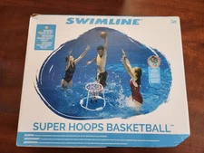 Swimline Super Hoops Floating Basketball Game Pool Float