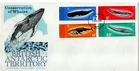 BRITISH ANTARCTIC TERRITORY 1977 FIRST DAY COVER CONSERVATION OF WHALES