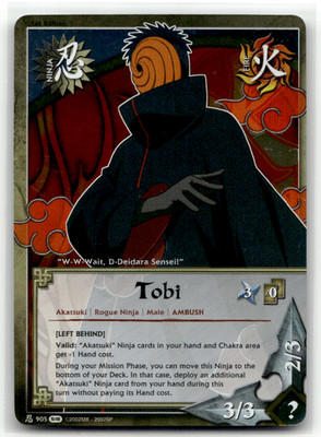 Naruto CCG - Tobi 905 - Foil - Fangs of the Snake