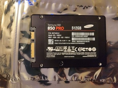 Samsung 850 Pro 512GB Internal 2.5'' inch MZ-7KE512 Solid State Drive SSD Storage