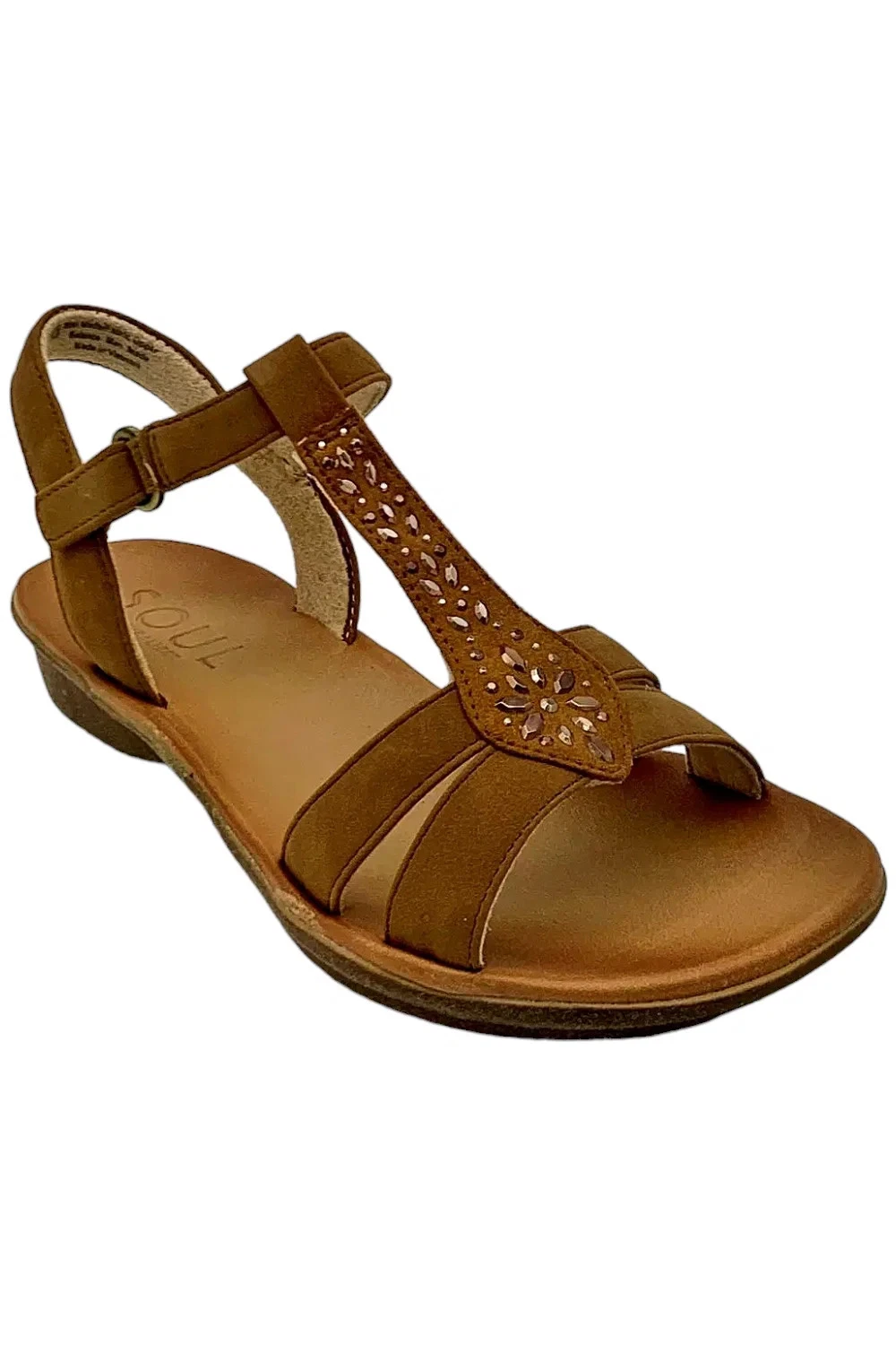 SOUL Naturalizer Women Soul Summer Sandal Toffee