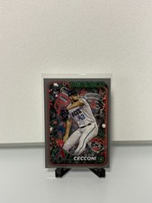 2024 Topps Holiday - Slade Cecconi #H39 Silver Glitter (RC)