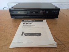 Denon DCD-610 CD Player – Made in Japan Original Manual VGC Tested No Remote