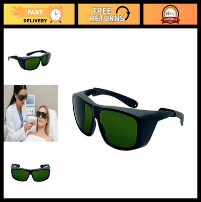 IPL Safety Glasses for 200-1800nm Light - 2% Transmittance Protection, Unisex