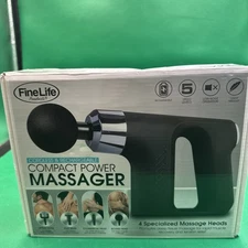 #N78- Compact Power Handheld Massager Cordless Rechargeable Used