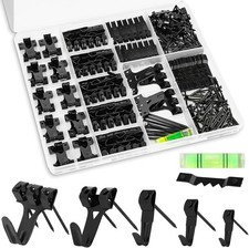 385Pcs Picture Hanging Kit - Hooks, Nails, and Durable Tool Included