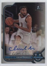 Isaiah Mobley Bowman 2021/22 Refractor Auto