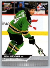 Niall Crocker 2023-24 Upper Deck CHL #215 Prince Albert Raiders