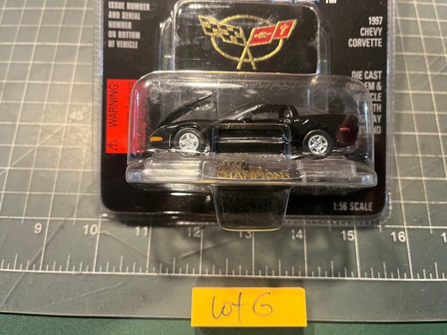 Racing Champions 1997 C5 Black Chevrolet Corvette Diecast Car NIP 1:56 Lot G - Picture 14 of 14